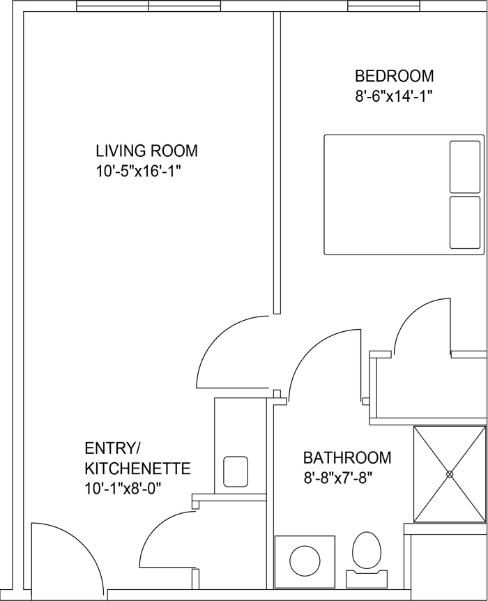 Standard One Bedroom